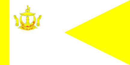 [Standard of a Grandchild of the Chief Vizier, yellow fly (Brunei)]